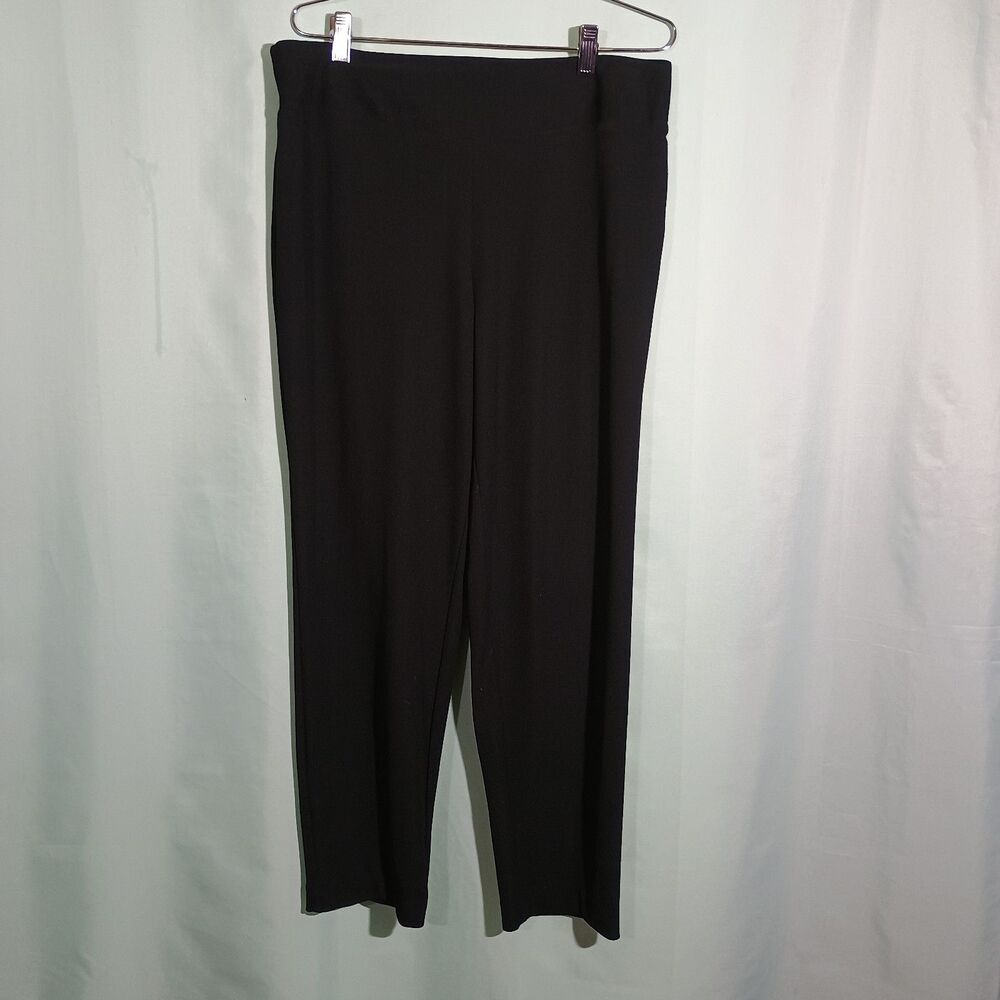 Women’s Black Wide Leg Dress Pants – Classic High Waist Work Trousers